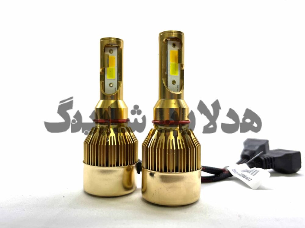 هدلایت D70 پایه H4 (دوکنتاکت)