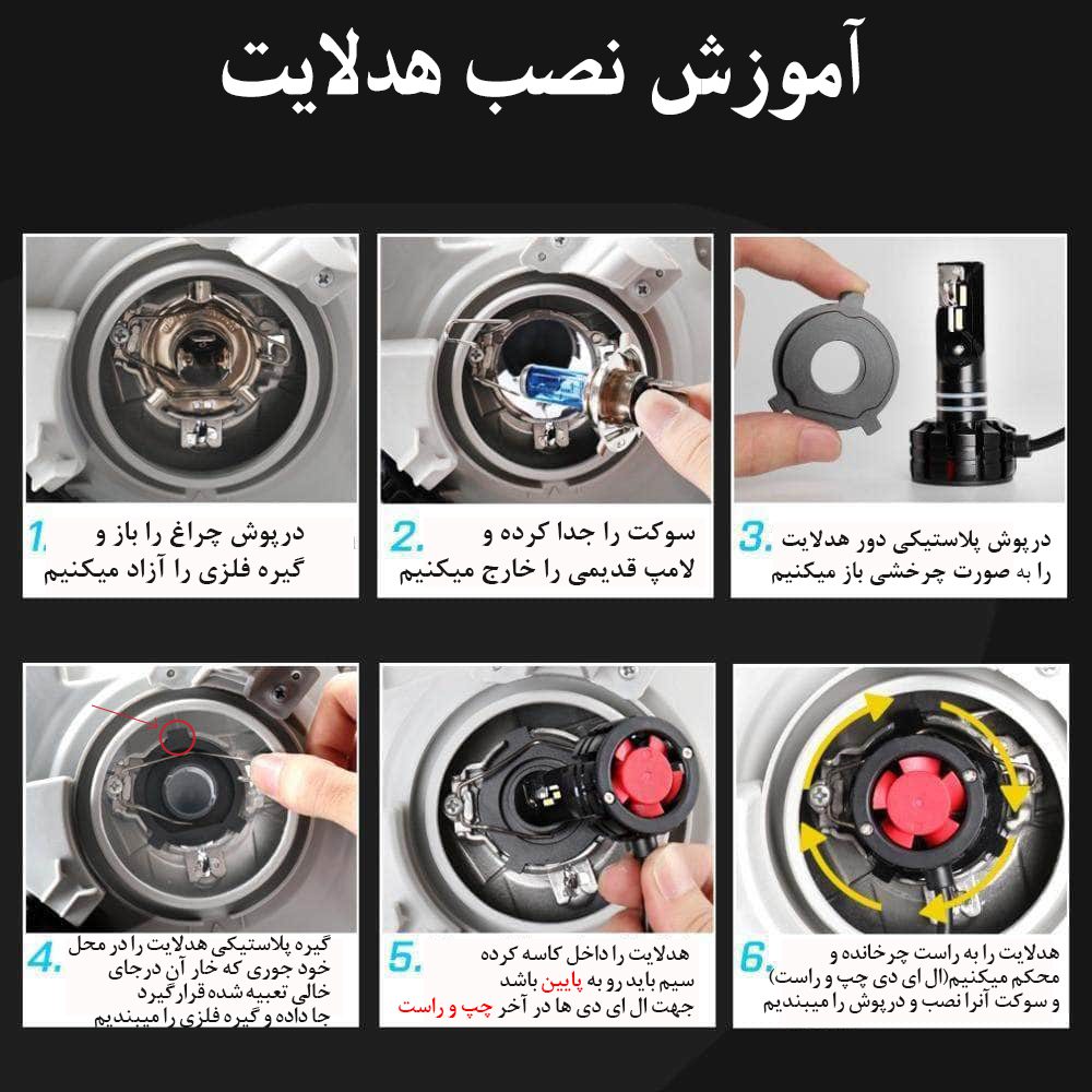 نصب هدلایت
