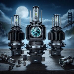 هدلایت D8Pro پایه h4 (دو کنتاکت)